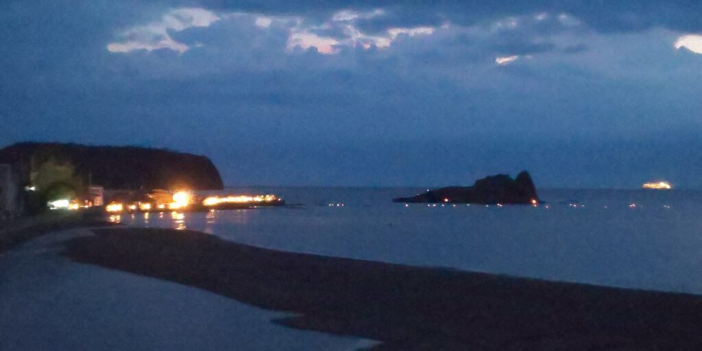 鋸南町 灯篭流し